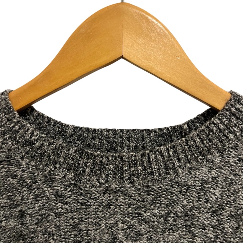 Uniqlo Gray Black Long Sleeve Cotton Sweater Size XS - Picture 3 of 4
